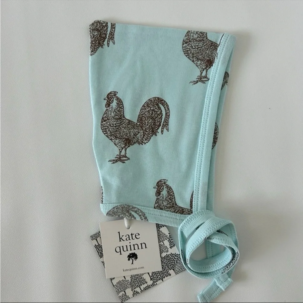 NWT Kate Quinn Baby Bundle 0-3M Farm Modal Organic Cotton Newborn Set